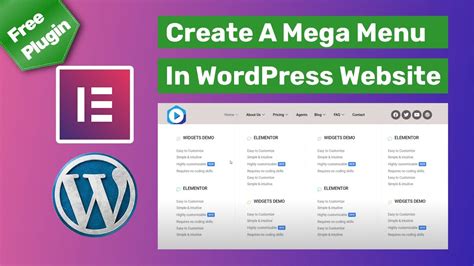 wordpress mega menu without plugin|Elementor Free Mega Menu With No Plugins Needed!.
